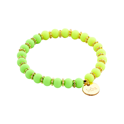 54633Mix07 Armband Add Some Neon Geel.Groen